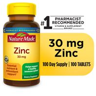 Nature Made Zinc 30 mg Tablets️  DestGlow