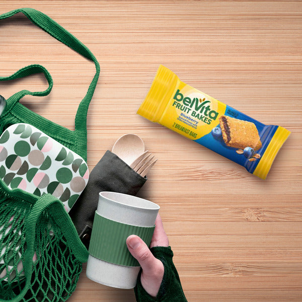 BELVITA Blueberry, Soft Baked Breakfast Bars 7.05 oz  DestGlow