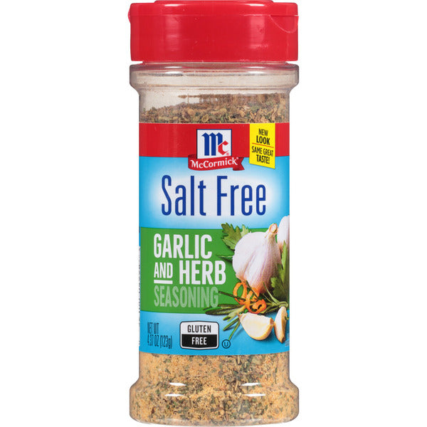McCormick Salt Free Garlic and Herb Seasoning  DestGlow