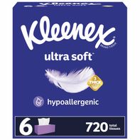 Kleenex Ultra Soft Facial Tissues Flat Boxes 3 Ply️  DestGlow
