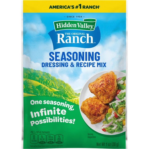 Hidden Valley Original Ranch Salad Dressing &amp; Seasoning Mix, Gluten Free  DestGlow