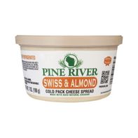 Pine River Swiss &amp; Almond Cold Pack Cheese Spread️  DestGlow