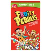 Post Fruity PEBBLES Breakfast Cereal, Gluten Free️
