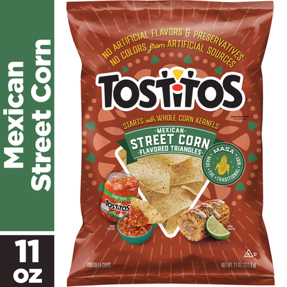 Tostitos Tortilla Chips, Mexican Style Street Corn Flavored
