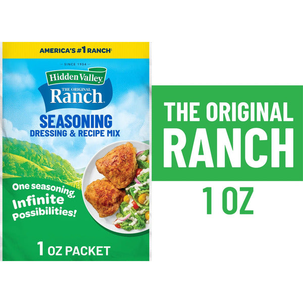 Hidden Valley Original Ranch Salad Dressing &amp; Seasoning Mix, Gluten Free  DestGlow