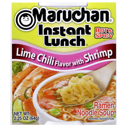 Maruchan Instant Lunch Ramen Noodles, Lime Chili Shrimp
