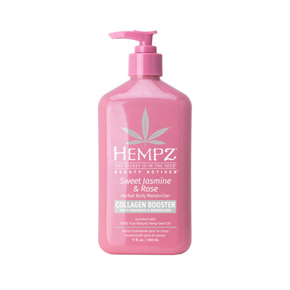 Hempz Sweet Jasmine &amp; Rose Collagen Infused Herbal Body Moisturizer