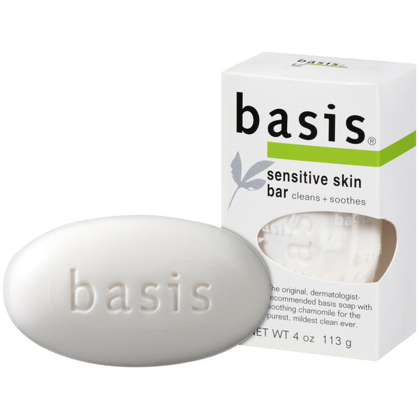 Basis Sensitive Skin Bar Soap Box  DestGlow