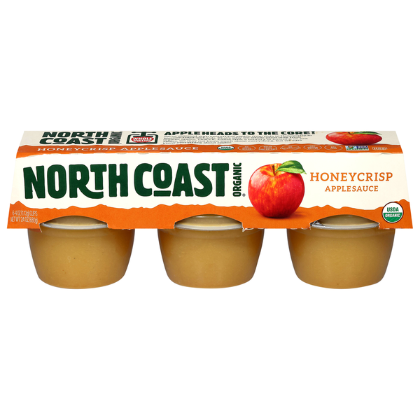 North Coast Organic Honeycrisp Apple Sauce  DestGlow