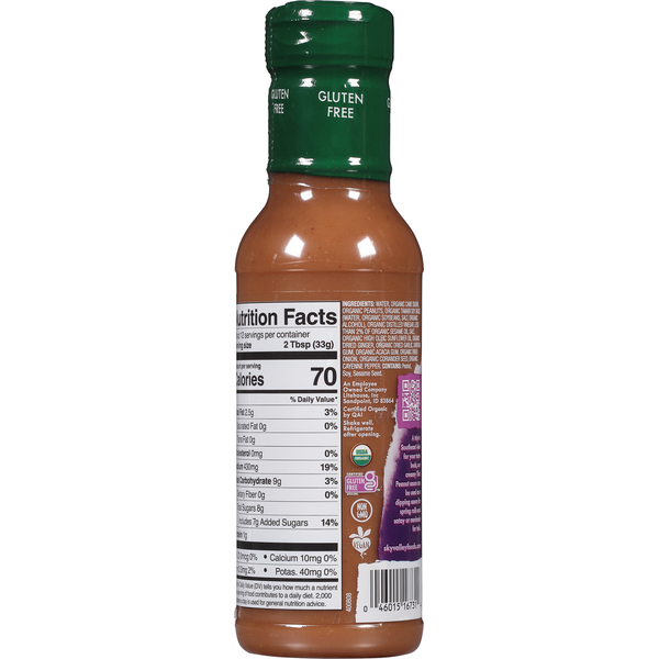 Sky Valley Sauce, Organic, Thai Peanut, Mild  DestGlow