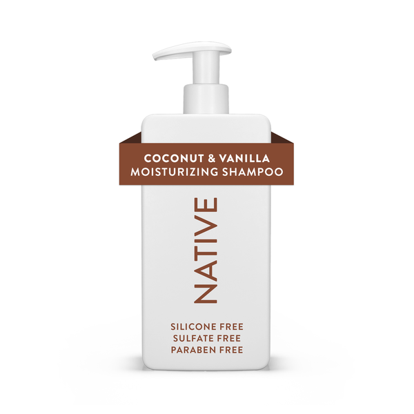 Native Coconut &amp; Vanilla Moisturizing Shampoo  DestGlow