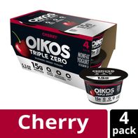 Oikos Triple Zero Cherry Greek Yogurt️  DestGlow