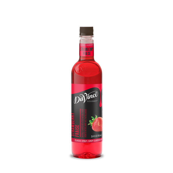 DaVinci Gourmet Classic Strawberry Syrup  DestGlow