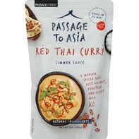 Passage Foods Simmer Sauce, Red Thai Curry️  DestGlow