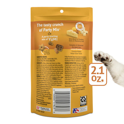 Purina Friskies Cat Treats, Party Mix Cheezy Craze Crunch
