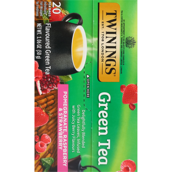 Twinings Pomegranate, Raspberry &amp; Strawberry Green Tea