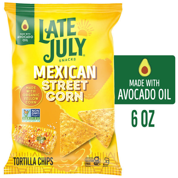LATE JULY Snacks  Mexican Street Corn Chips  DestGlow