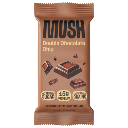 MUSH Double Chocolate Chip Protein Bar  DestGlow
