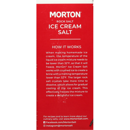 Morton Ice Cream Salt