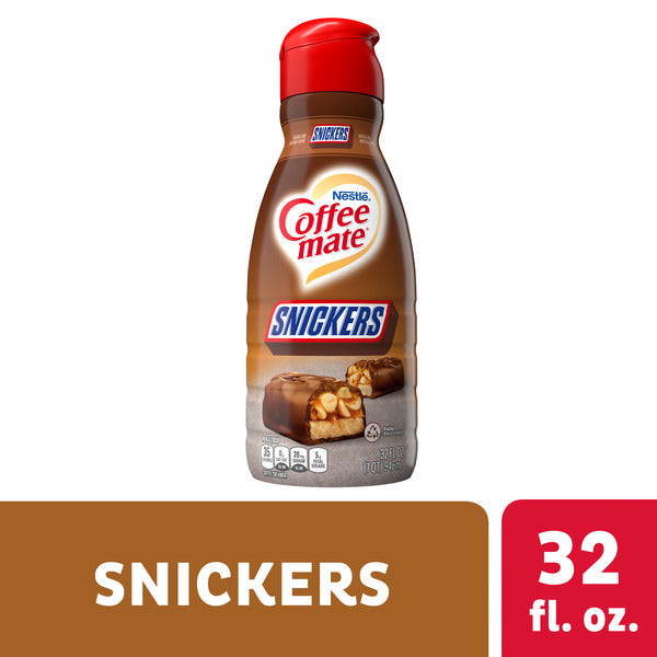 Coffee mate Snickers Liquid Coffee Creamer  DestGlow