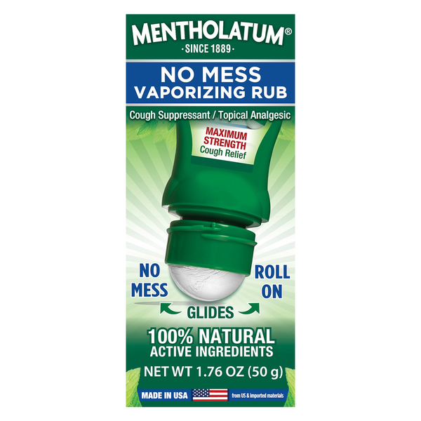 Mentholatum Vaporizing Rub, Maximum Strength, No Mess  DestGlow