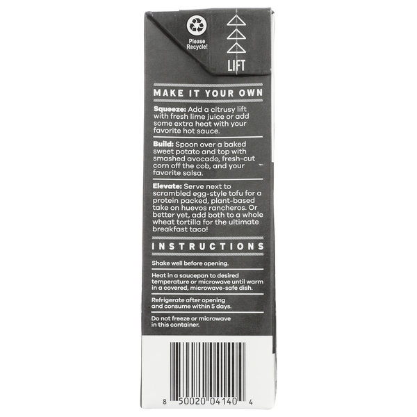Plantstrong Organic Plant-Based Chili - Black Bean  DestGlow