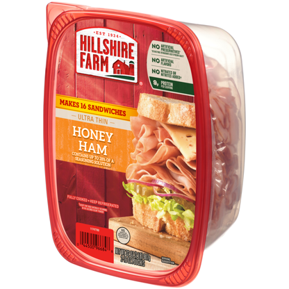 Hillshire Farm Ultra Thin Sliced Honey Ham Sandwich Meat, 32 oz