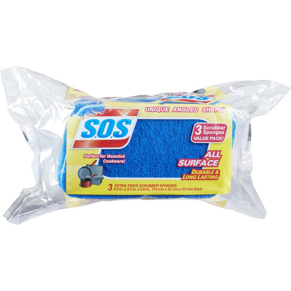 S.O.S All Surface Scrubber Sponge  DestGlow