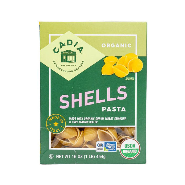 CADIA Organic Pasta Shells  DestGlow