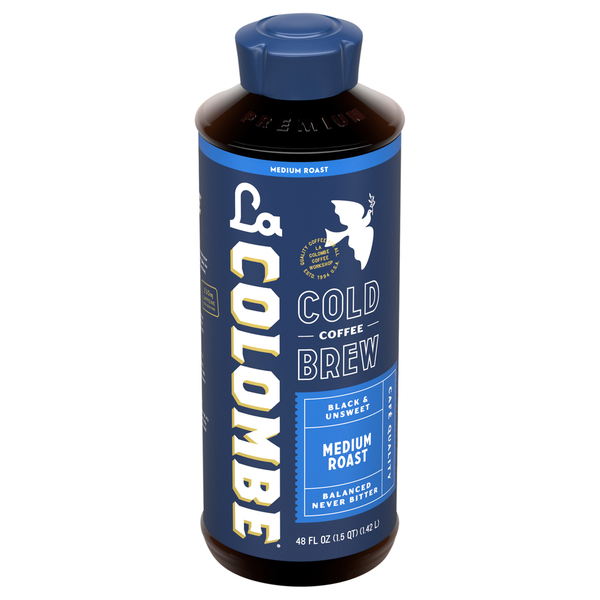 La Colombe Cold Brew Medium Roast Black &amp; Unsweet Coffee  DestGlow