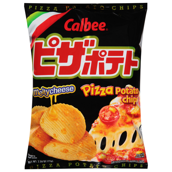 Calbee Potato Chips, Pizza, Melty Cheese  DestGlow