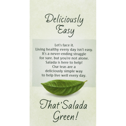 Salada Green Tea, Natural, Tea Bags