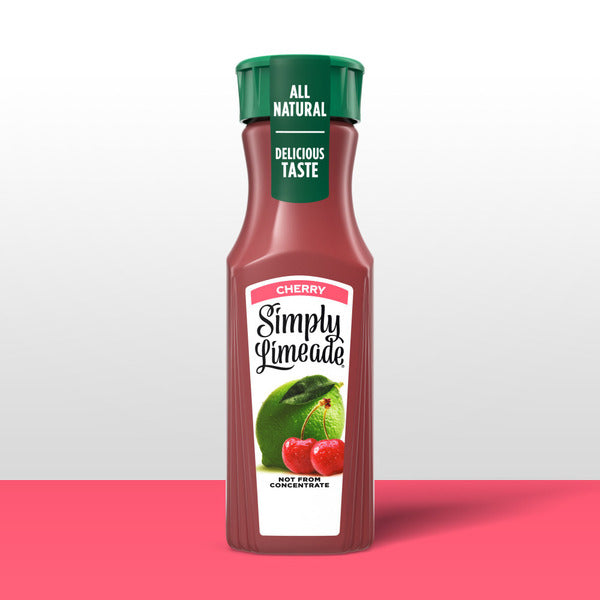 Simply Limeade with Cherry Juice Drink Bottle  DestGlow