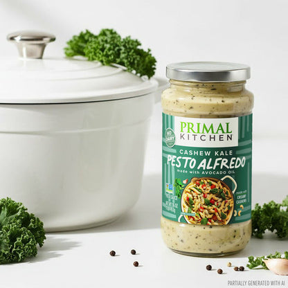Primal Kitchen Creamy Cashew Kale Pesto Alfredo