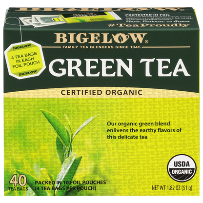 Bigelow Organic Green Tea Tea Bags