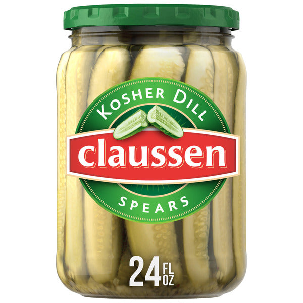 Claussen Kosher Dill Pickle Spears  DestGlow