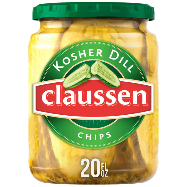 Claussen Kosher Dill Pickle Chips  DestGlow