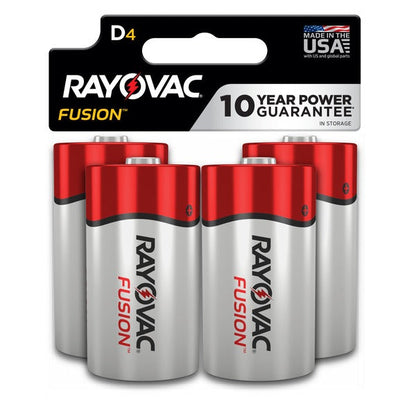RAYOVAC D Batteries, Alkaline D Cell Batteries