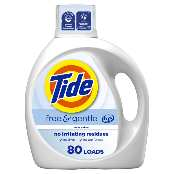 Tide Free &amp; Gentle Liquid Laundry Detergent