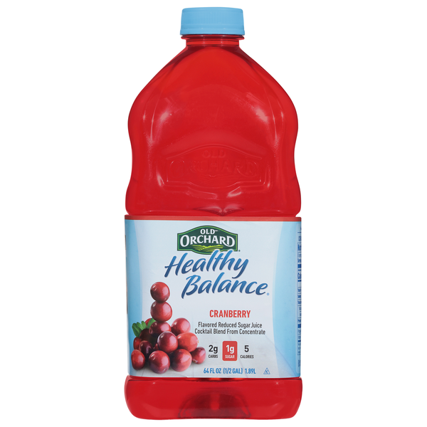 Old Orchard Healthy Balance Cranberry Juice Cocktail  DestGlow