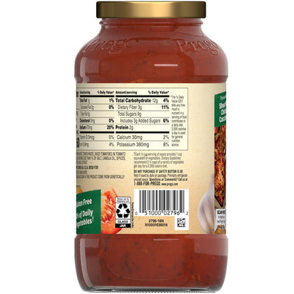 Prego Mushroom Pasta Sauce