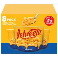 VELVEETA Shells &amp; Cheese Original Microwavable Mac...
️  DestGlow