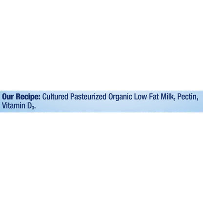 Stonyfield Organic Lowfat Yogurt Plain