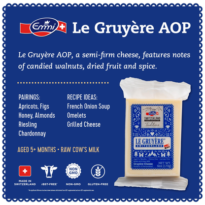 Emmi Le Gruyere AOP Cheese from Switzerland
