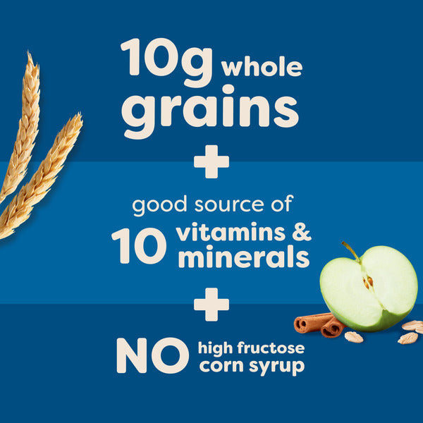 Kellogg’s Nutri-Grain Nutri-Grain Apple Cinnamon Breakfast Bars, Made With 10g Whole Grains  DestGlow