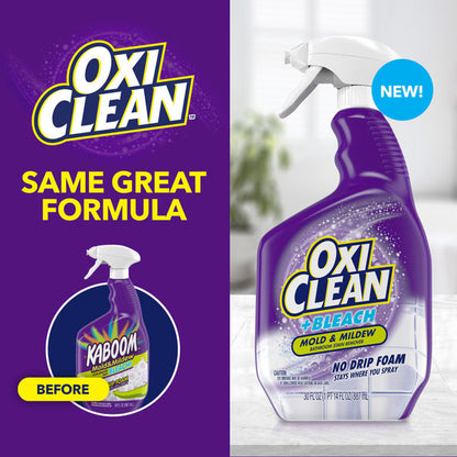 OxiClean No Drip Foam Mold &amp; Mildew Stain Remover with Bleach