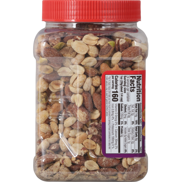 Fisher Mixed Nuts with Peanuts  DestGlow