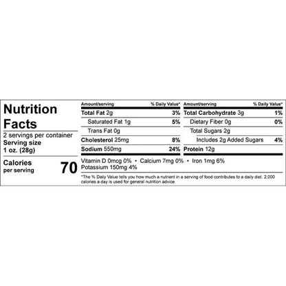 ICON Meats Bison &amp; Beef Steak Strips - 2 oz - Savory