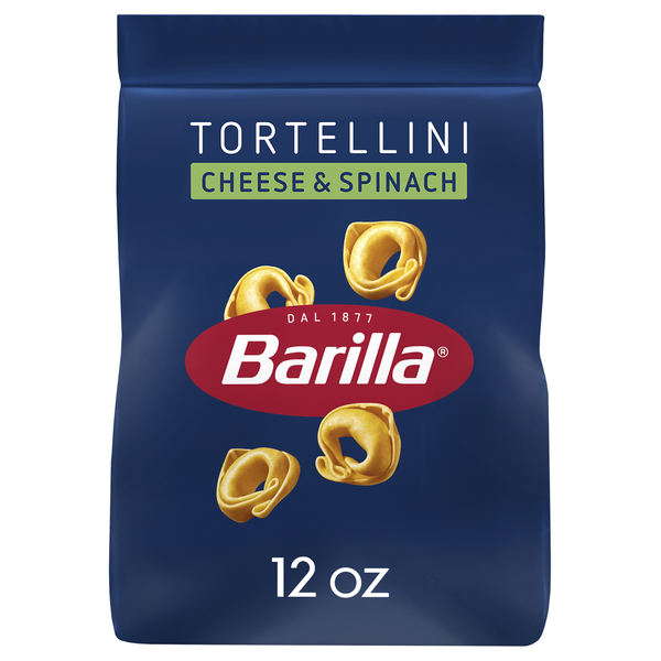 Barilla Cheese &amp; Spinach Tortellini Pasta - Pantry Friendly Dried Tortellini