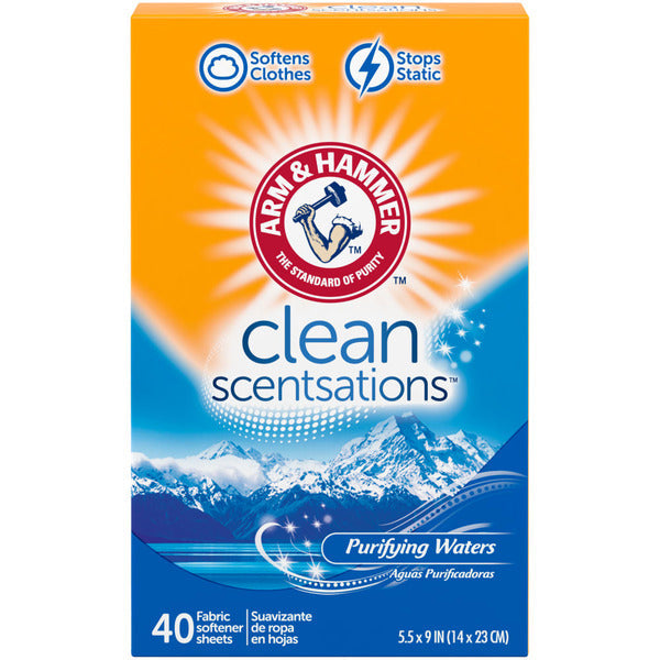 Arm &amp; Hammer Fabric Softener Sheets  DestGlow
